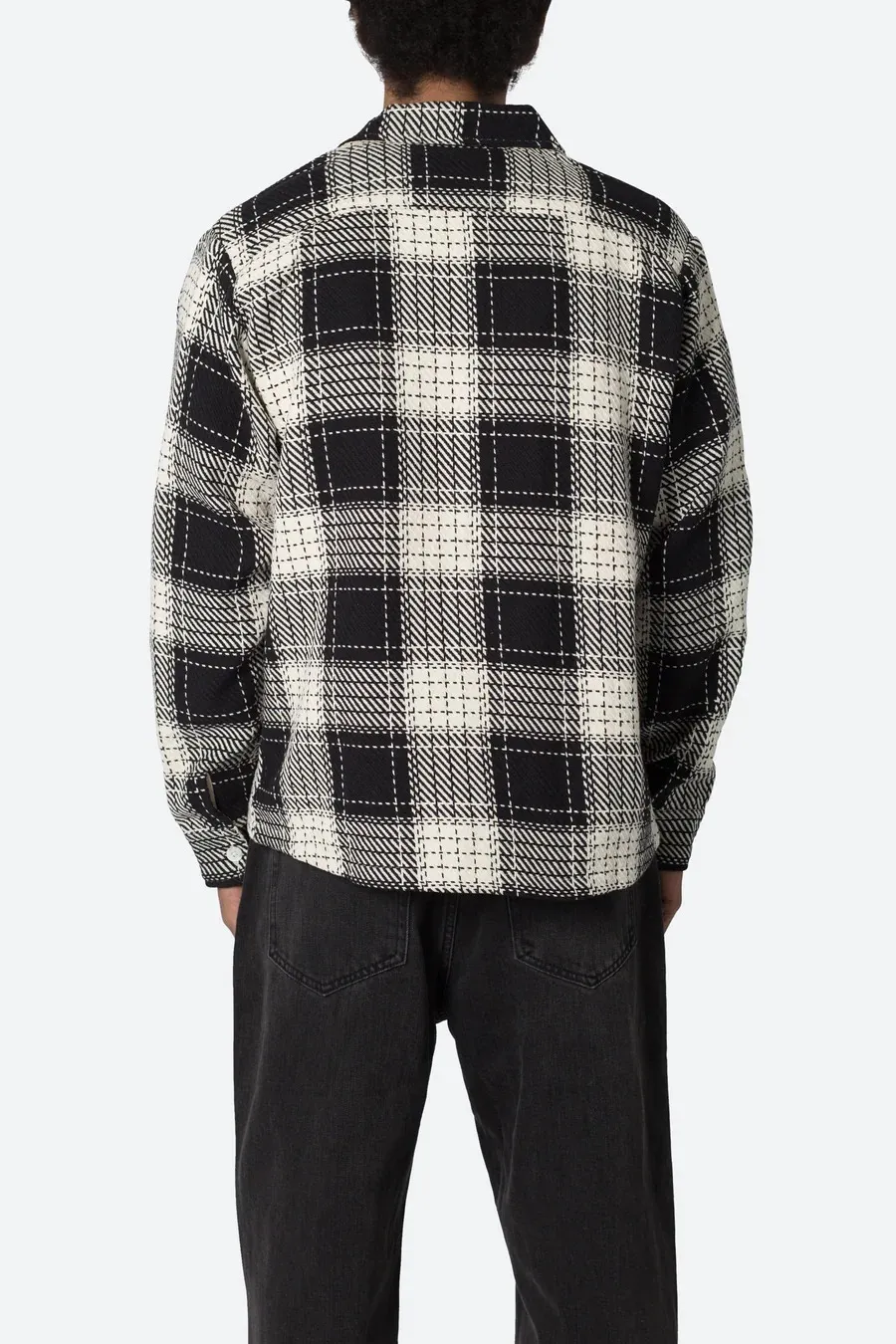 MNML  |Other Plaid Patterns Street Style Long Sleeves Cotton Shirts