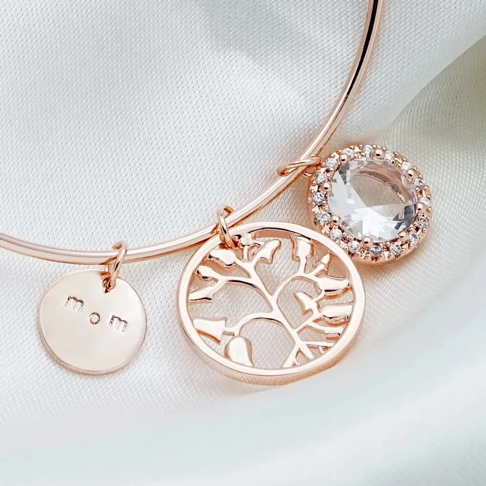 Mom Bracelet Rose Gold