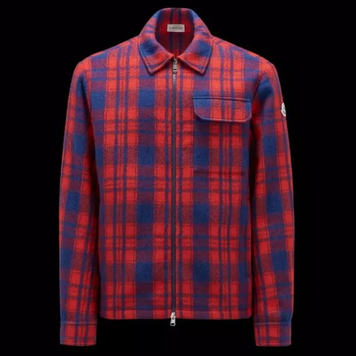 MONCLER  |Other Plaid Patterns Wool Logo FX Advantage / Exclusive