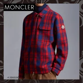 MONCLER  |Other Plaid Patterns Wool Logo FX Advantage / Exclusive