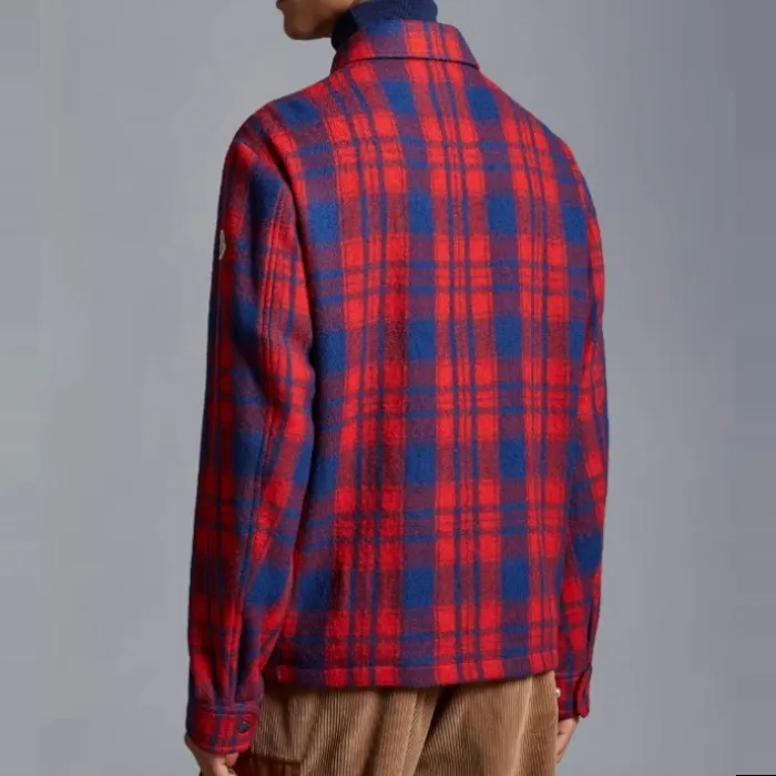 MONCLER  |Other Plaid Patterns Wool Logo FX Advantage / Exclusive