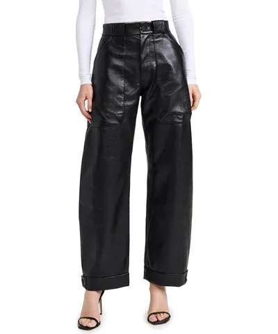 MOTHER The Half Pipe Cargo Nerdy Trousers Black 29