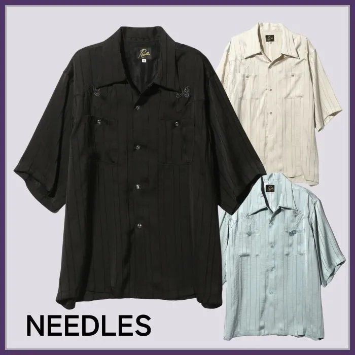 Needles  |Unisex Short Sleeves Shirts