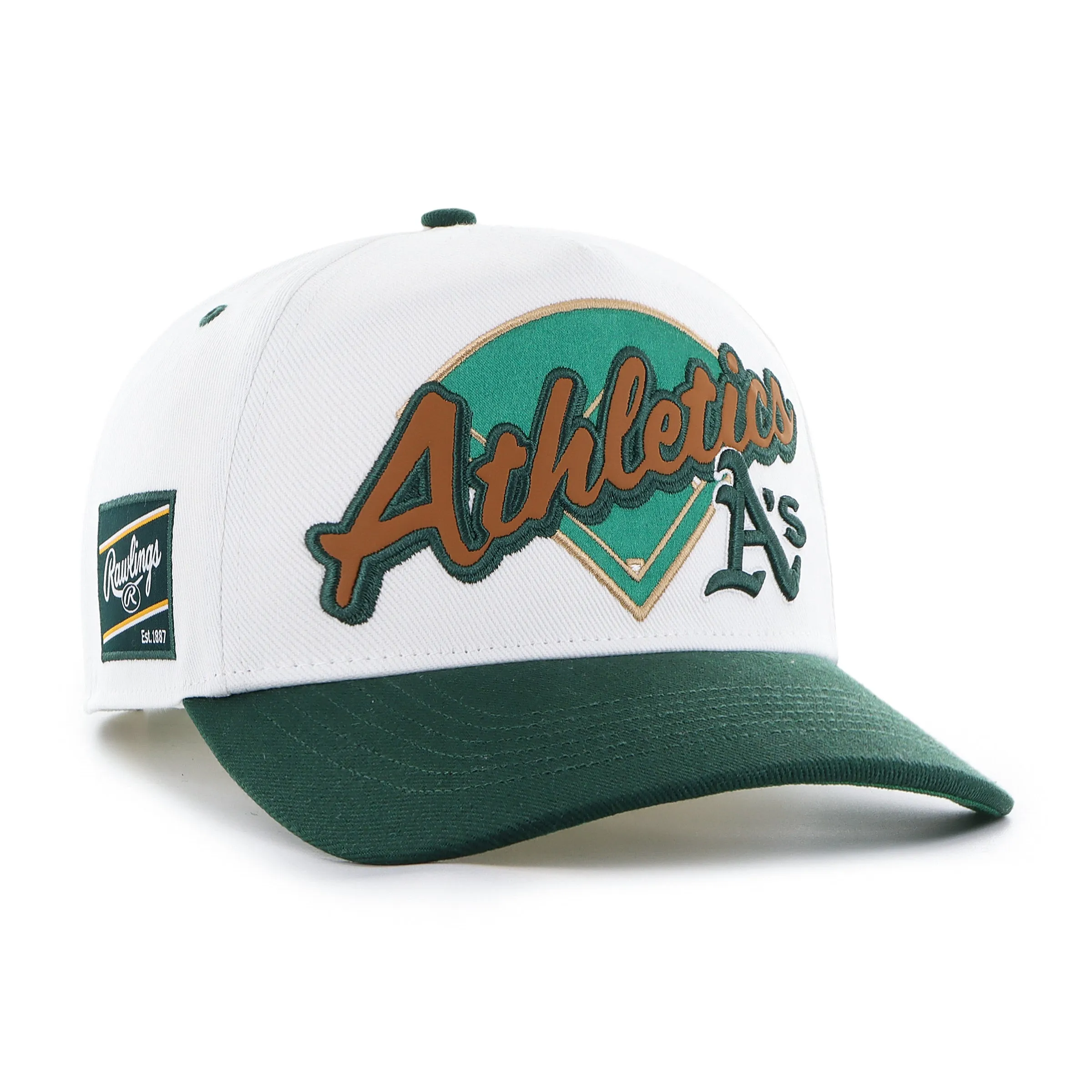 OAKLAND ATHLETICS RAWLINGS INFIELD '47 HITCH