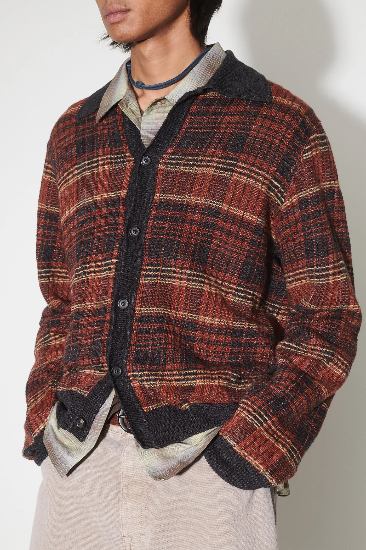 OUR LEGACY  |Other Plaid Patterns Linen Cardigans