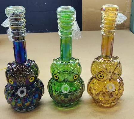 Owl Water Pipe - Ohiohippies.com