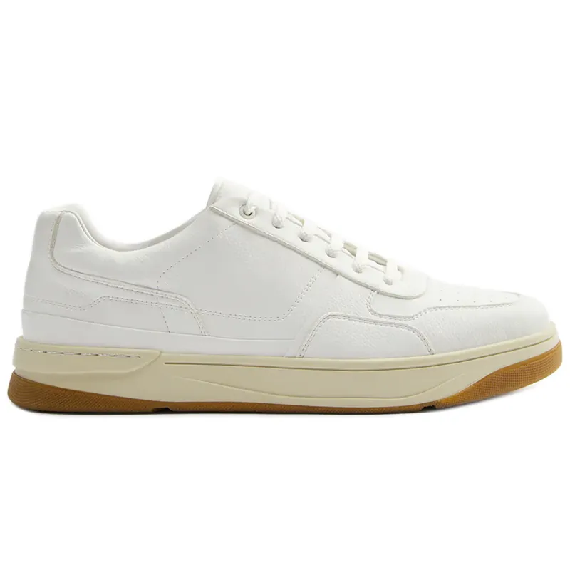 PANELLED LACE-UP SB SNEAKERS - WHITE