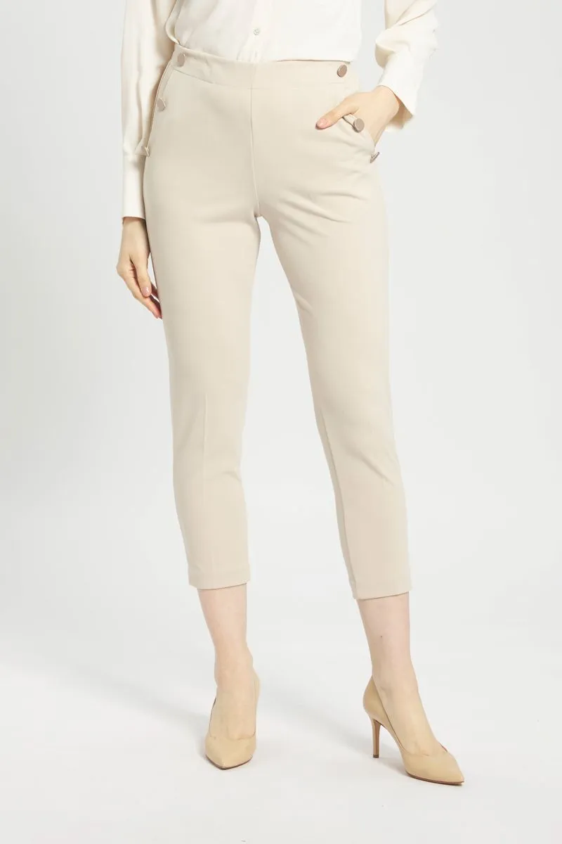 Pantalone Donna Beige