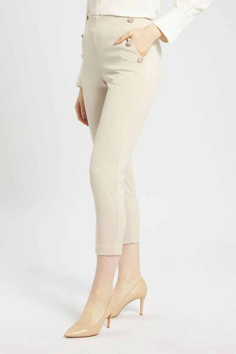 Pantalone Donna Beige