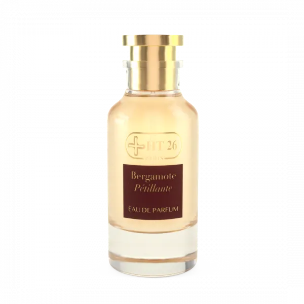 Parfum Bergamote Pétillante - Eau de Parfum énergisante, frache et citronnée. Flacon 100 ml