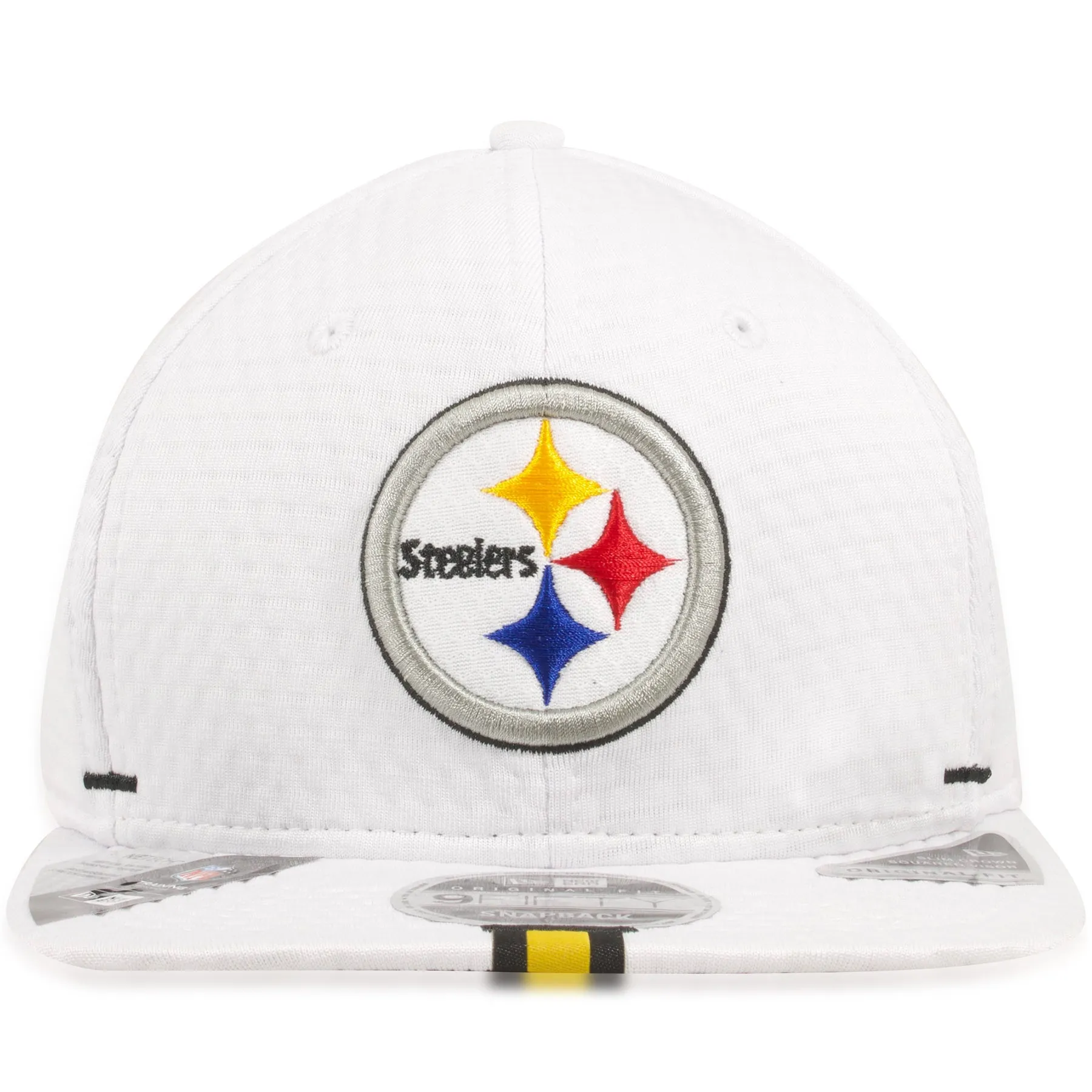 Pittsburgh Steelers 2019 Training Camp White 9Fifty Snapback Hat