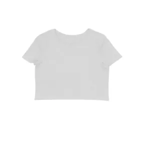 Plain Cotton Crop Top for Women