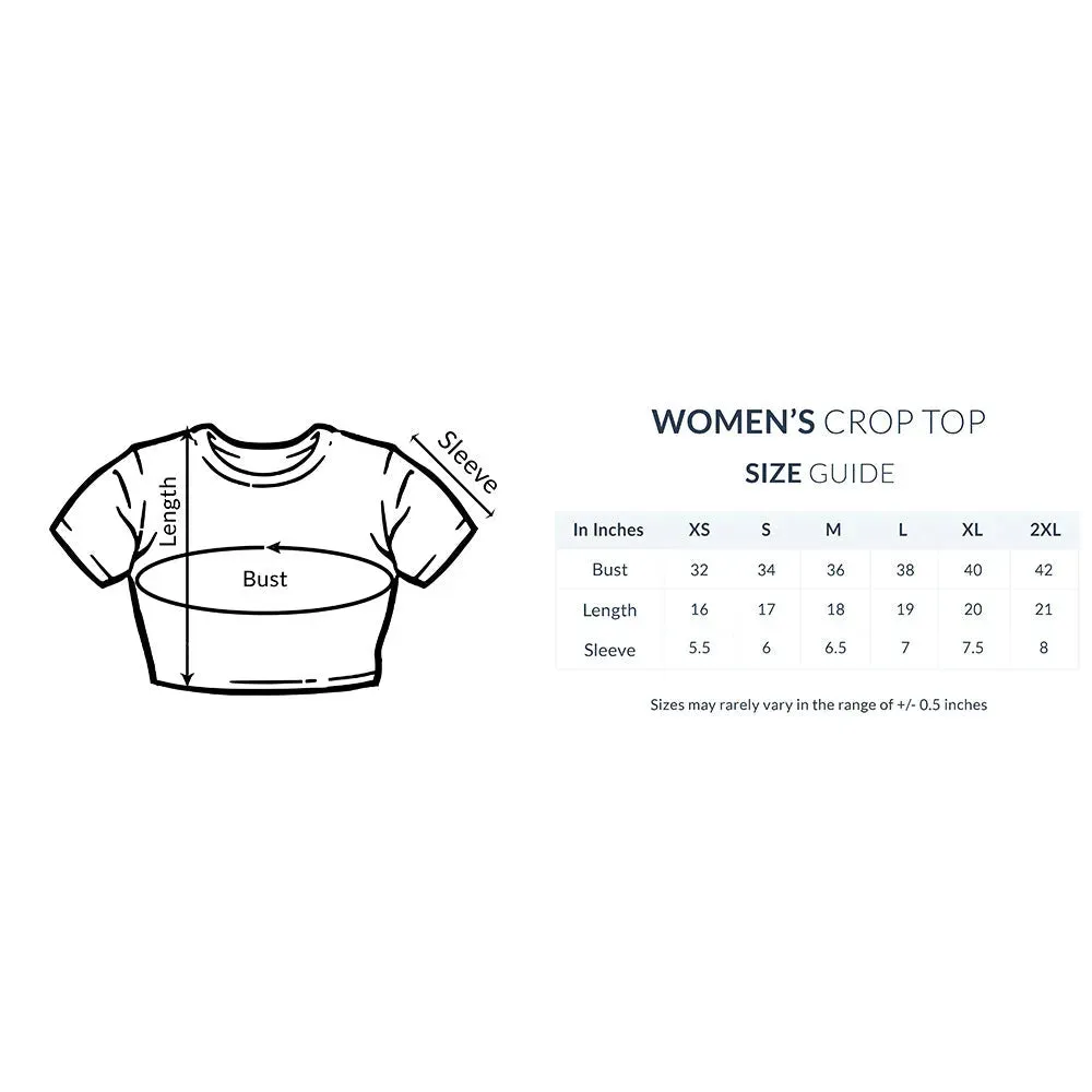 Plain Cotton Crop Top for Women