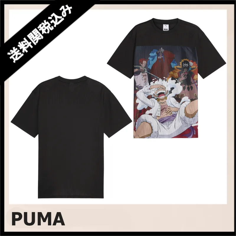 PUMA  |Unisex Collaboration Short Sleeves T-Shirts