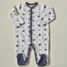 Ralph Lauren Bear Print All-In-One: 3 Months