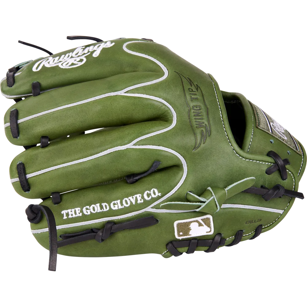 Rawlings Heart of the Hide 11.5 Military Green Baseball Glove: PRO204W-2MG