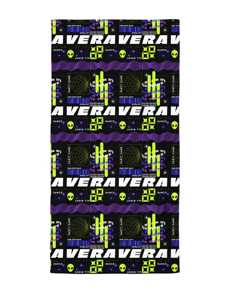 Retro Rave Towel