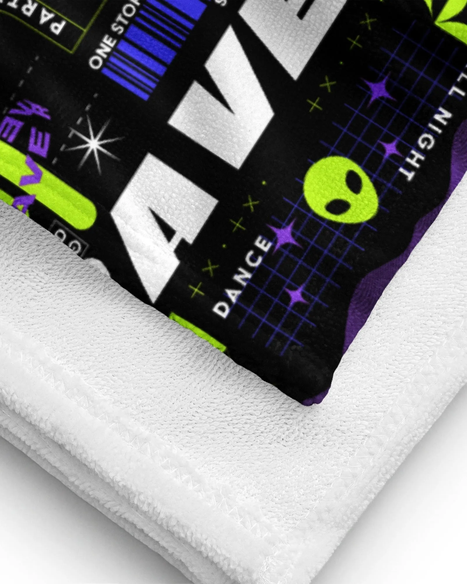 Retro Rave Towel