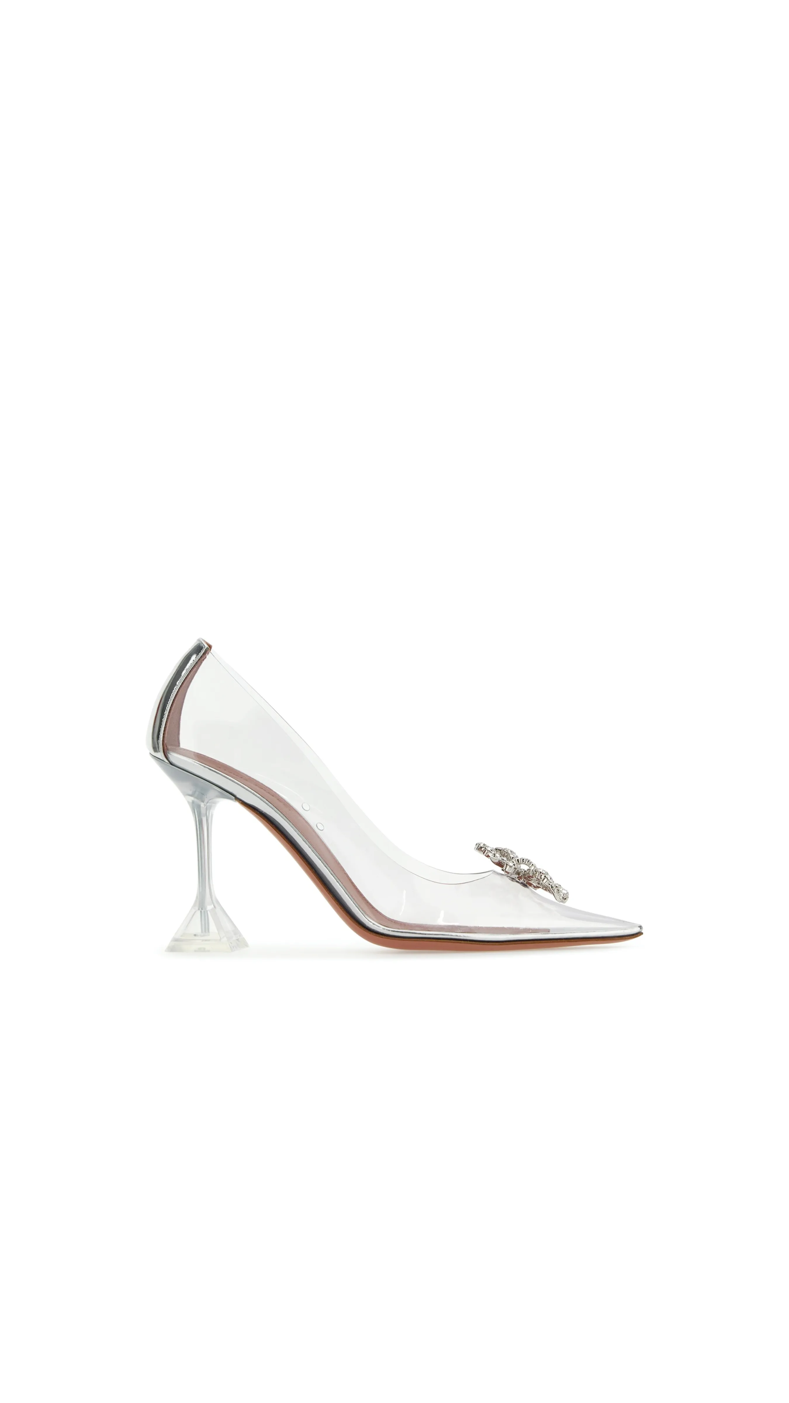 Rosie Glass Pump - Transparent