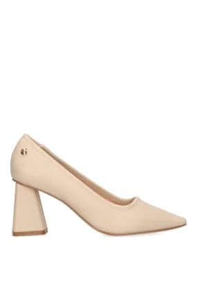 SALN ETIKA GALWAY color BEIGE para mujer con Tacón medio y exterior en sintético.