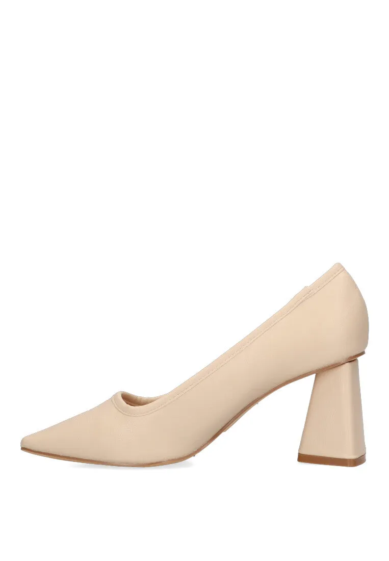 SALN ETIKA GALWAY color BEIGE para mujer con Tacón medio y exterior en sintético.