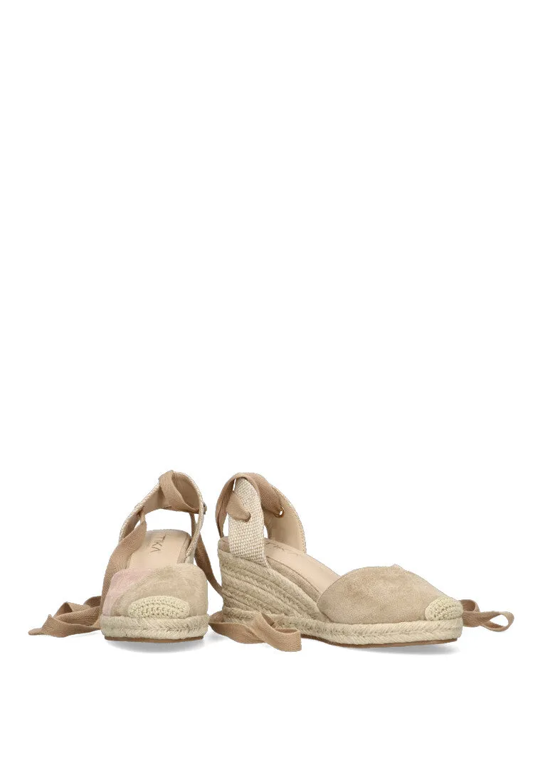 SANDALIA VALENCIANA TIPO ESPARTEA ETIKA LAS SALINAS 20006 MUJER, BEIGE