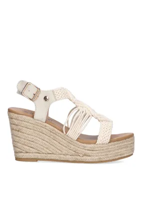 SANDALIAS DE CUA ETIKA CALALGA 20026 BEIGE PARA MUJER