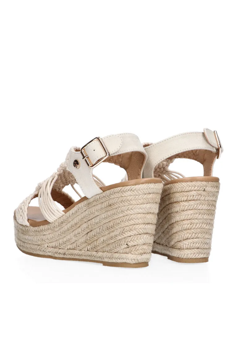 SANDALIAS DE CUA ETIKA CALALGA 20026 BEIGE PARA MUJER