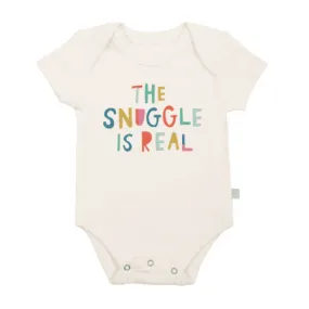 Snuggle is Real Organic Onesie