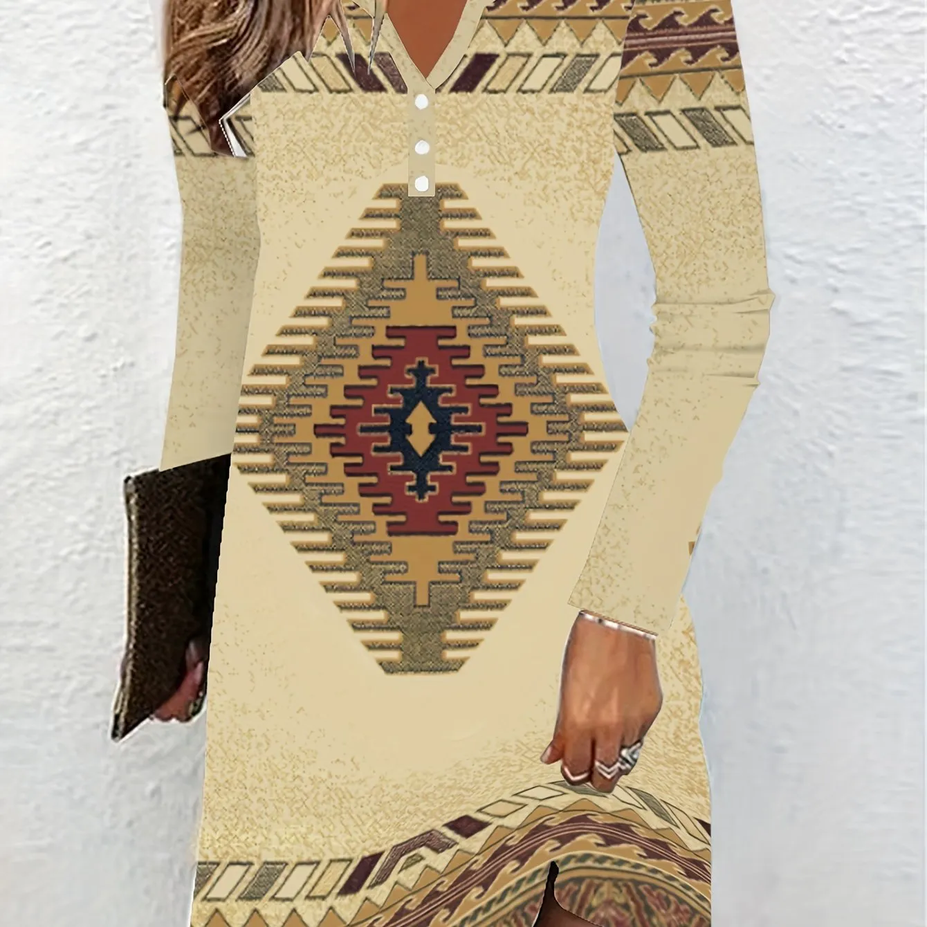 Southwestern Print Dress Perfect for Women