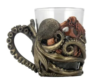 Steampunk Octopus Shot Glass