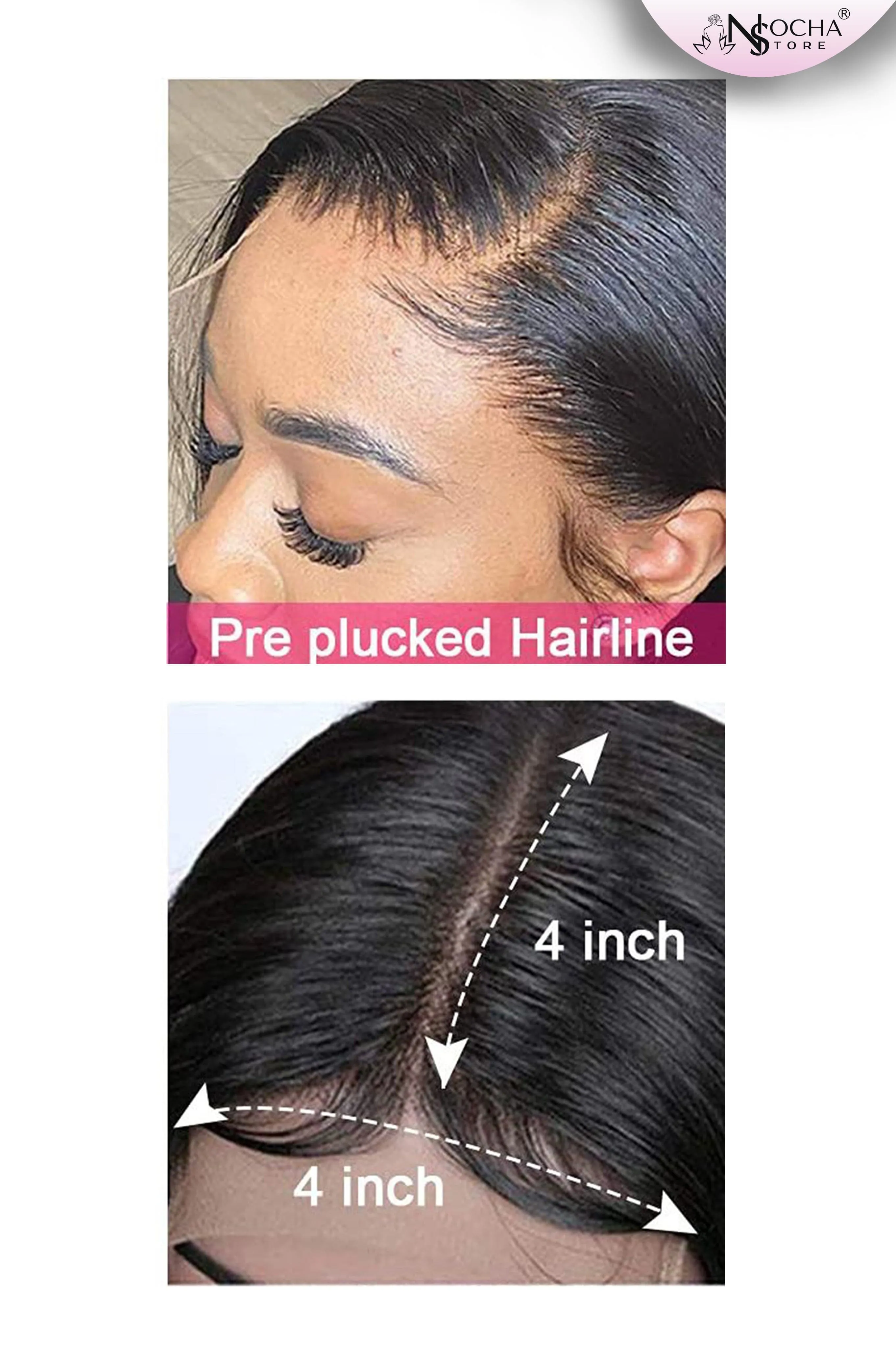 Straight Lace Front and Closure Wigs Brazilian Human Hair