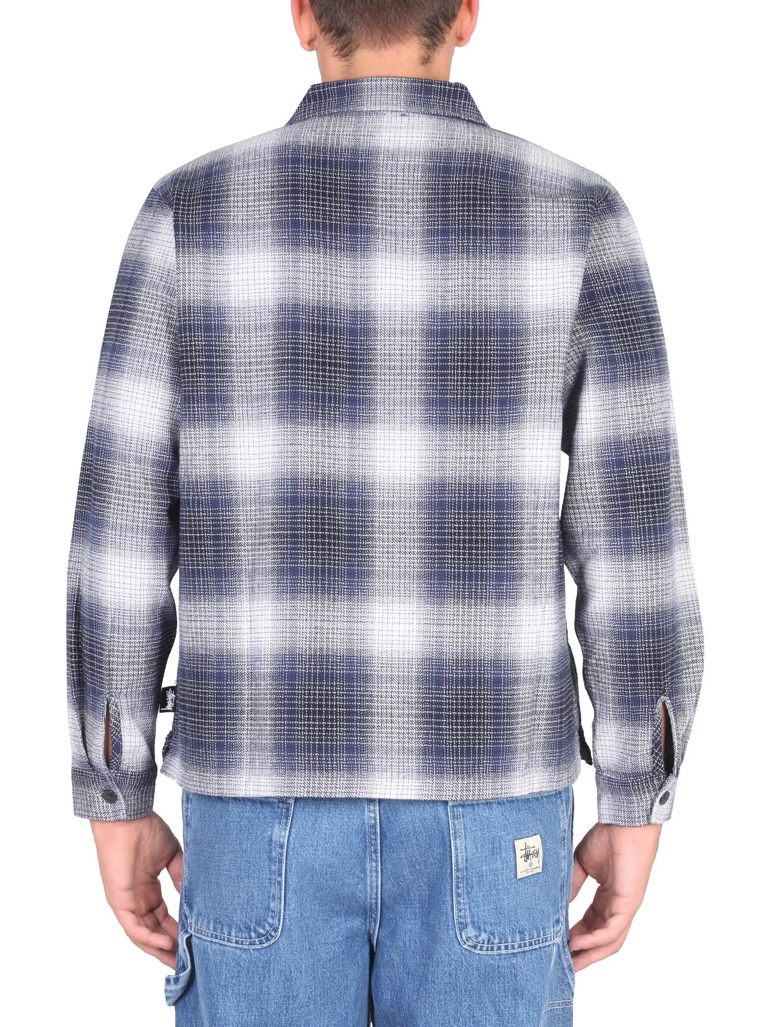 STUSSY  |Other Plaid Patterns Cotton Skater Style Shirts