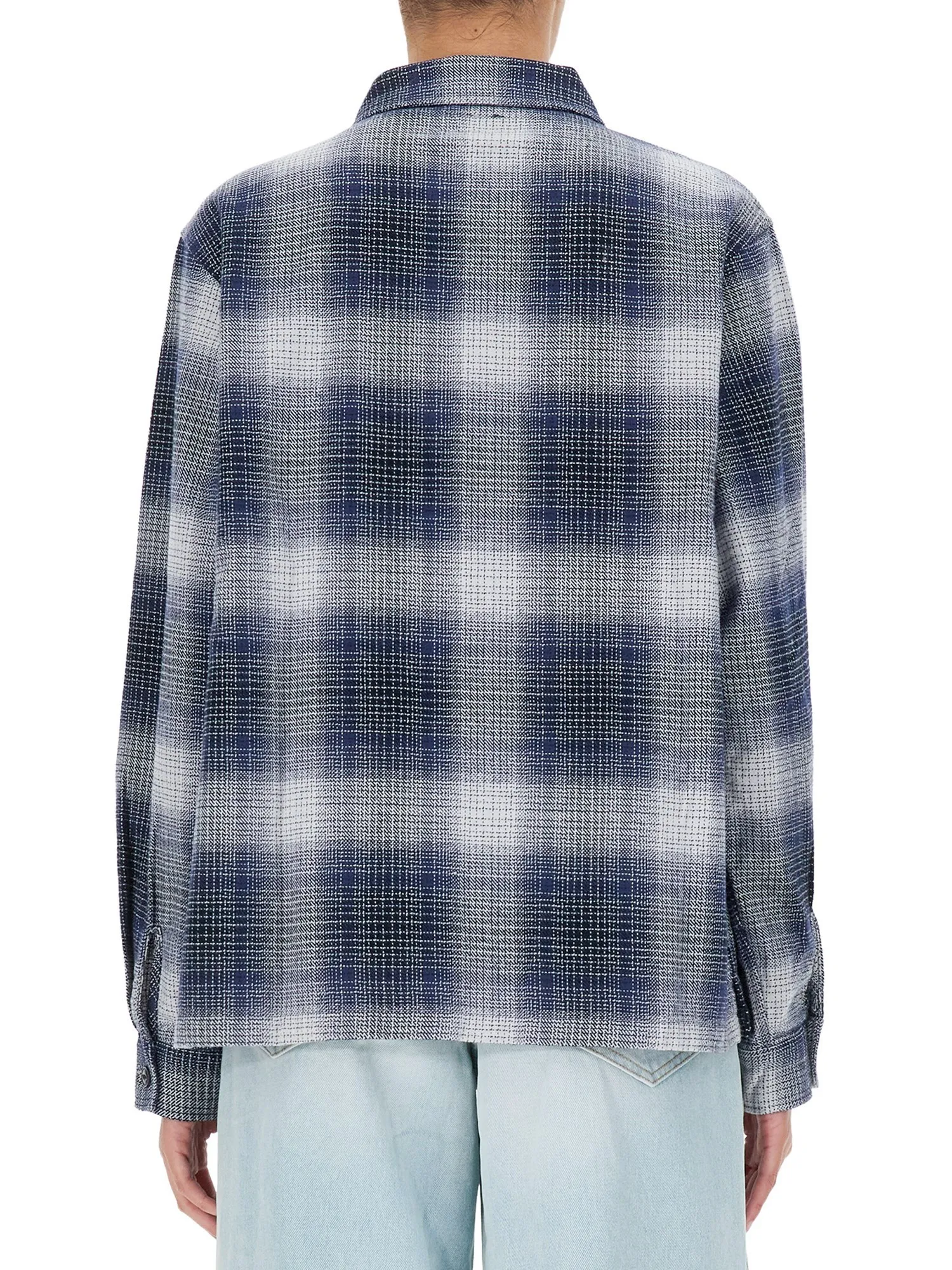 STUSSY  |Other Plaid Patterns Cotton Skater Style Shirts