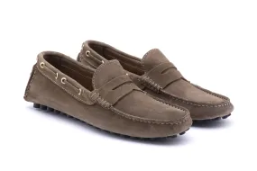 Suede loafer