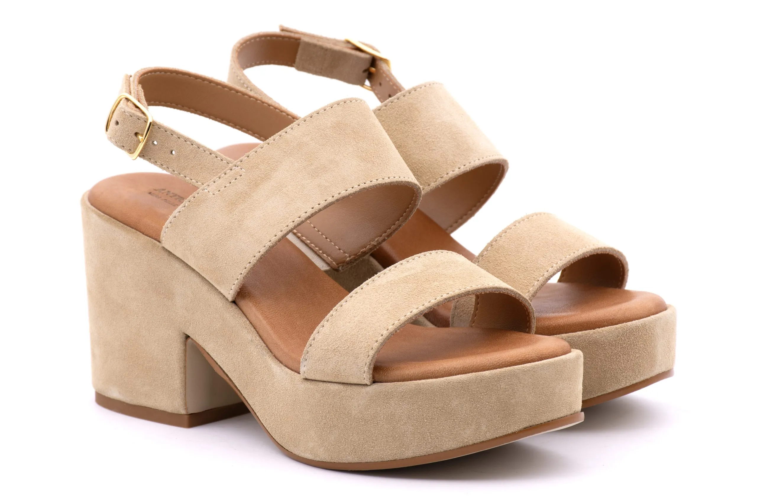 Suede Sandal