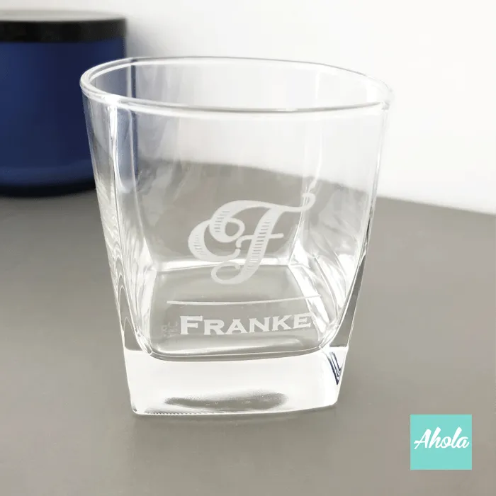 【Tahoma】Personalizable Square Whisky Glass 玻璃酒杯