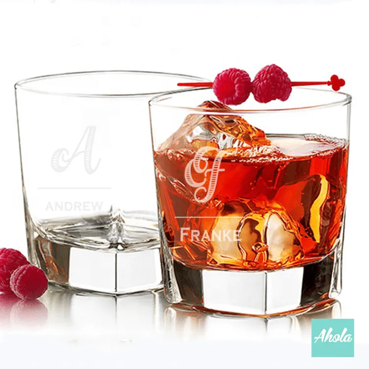 【Tahoma】Personalizable Square Whisky Glass 玻璃酒杯