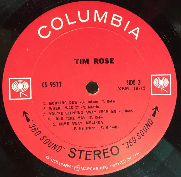 Tim Rose ~ Tim Rose