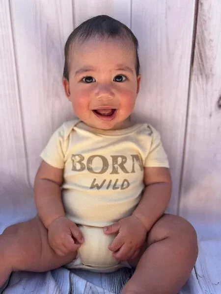 Tiny Victories Born Wild Onesie