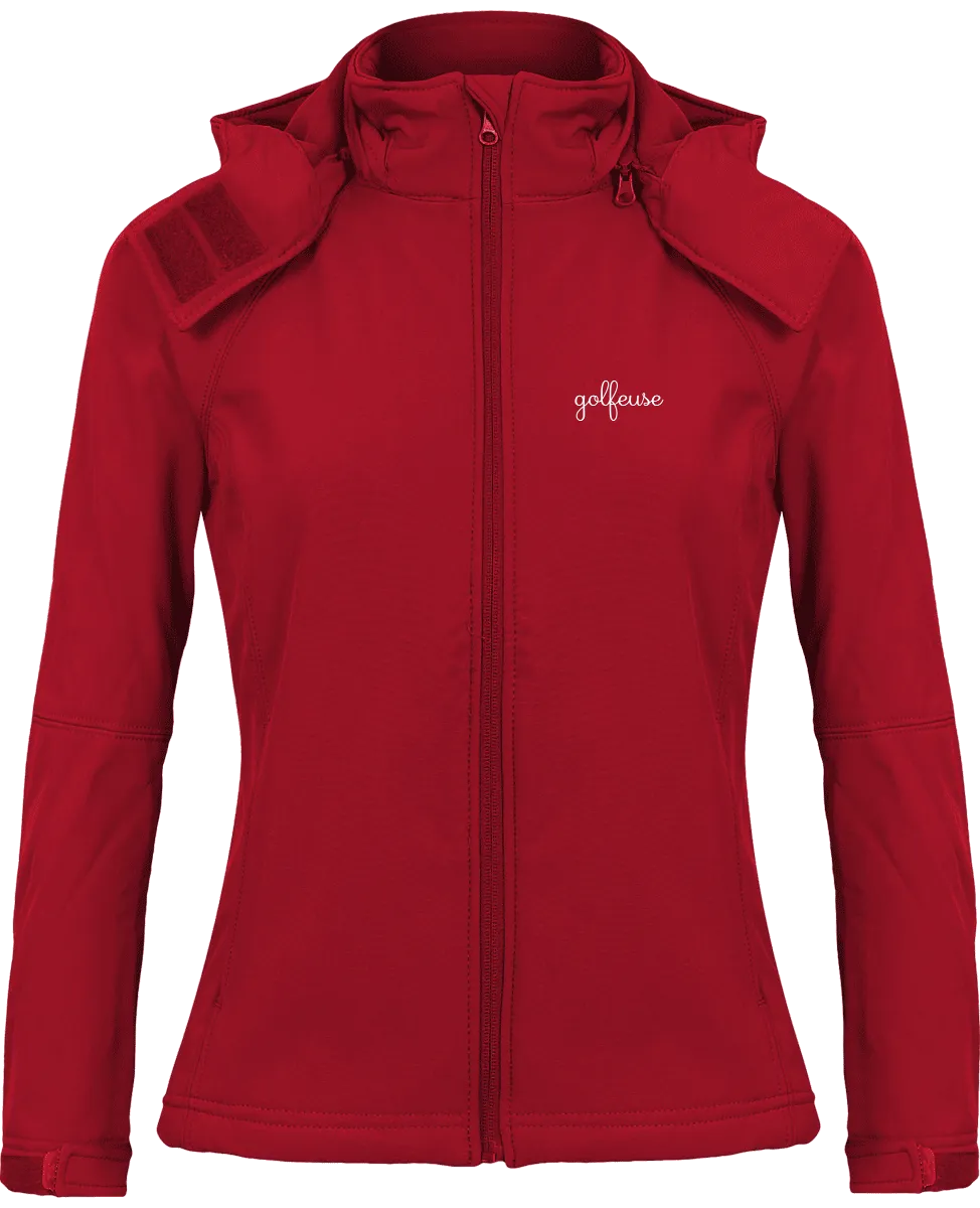 Veste Softshell GOLFEUSE brodée