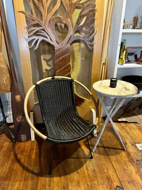 Vintage Bamboo Circle Chair