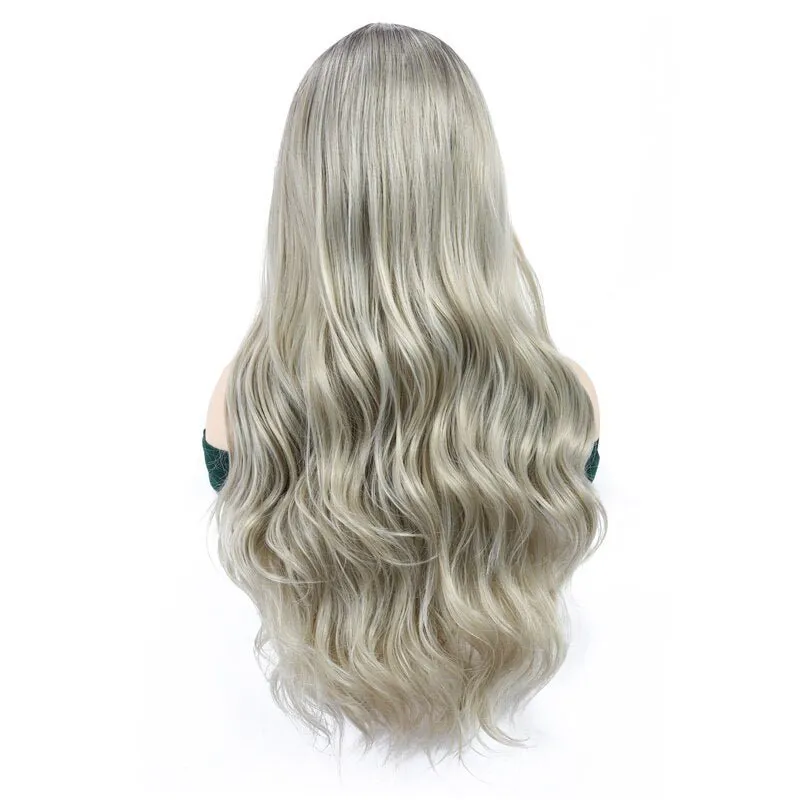 Wig Queen Cyprus (Light Grey)