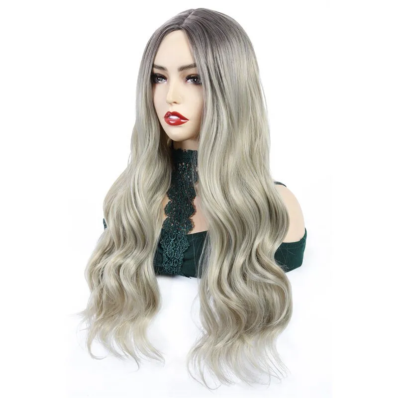 Wig Queen Cyprus (Light Grey)