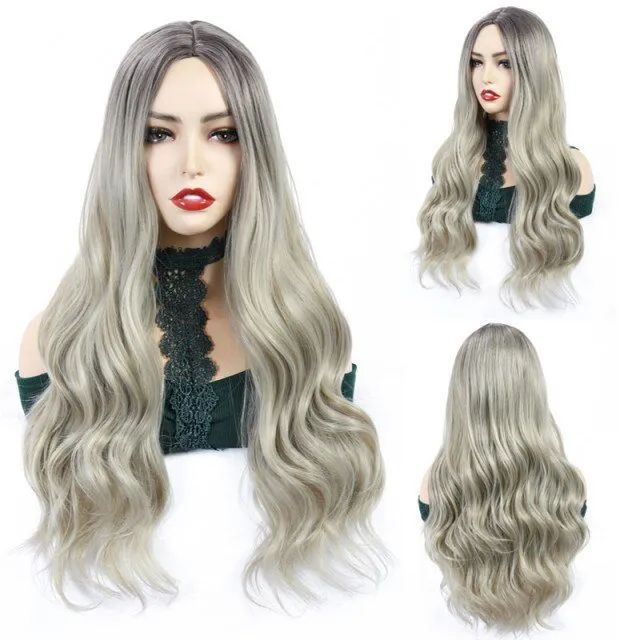 Wig Queen Cyprus (Light Grey)