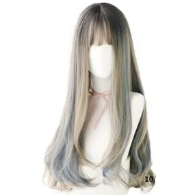 Wig Queen Wytta (Blue and blond)