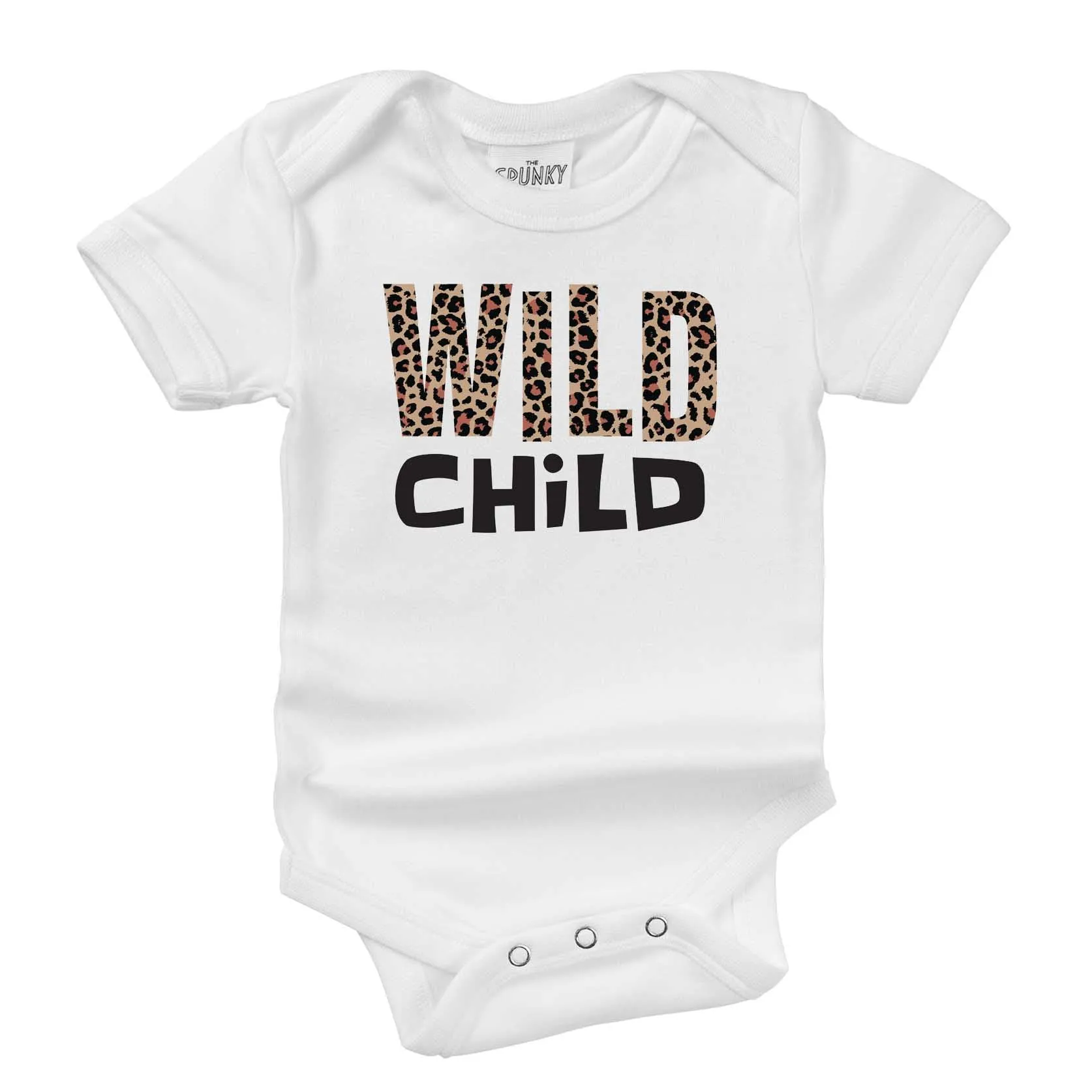 Wild Child Organic Cotton Bodysuit / T-Shirt