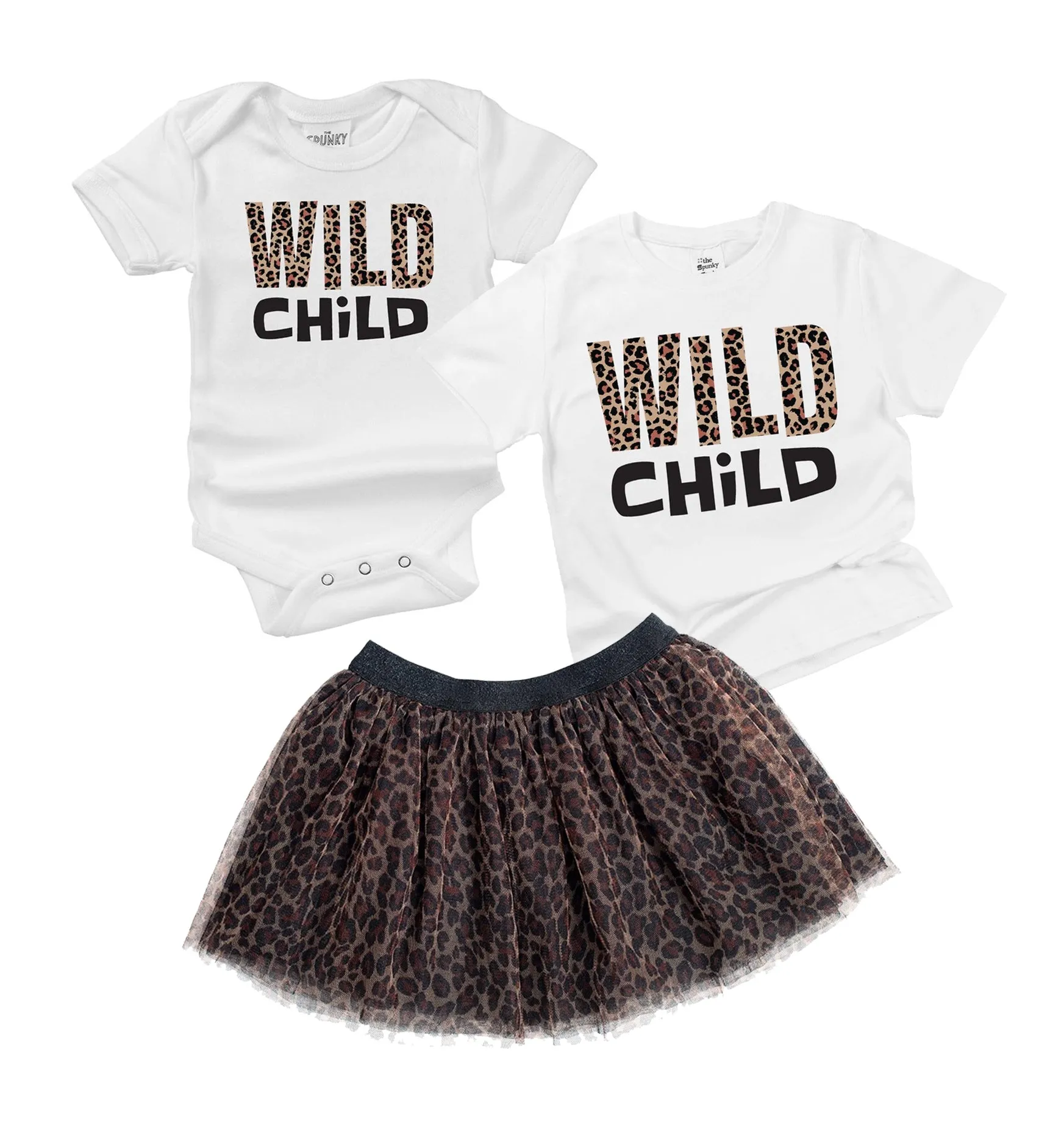 Wild Child Organic Cotton Bodysuit / T-Shirt