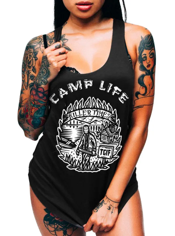 Women's Camp Life Racerback Tank