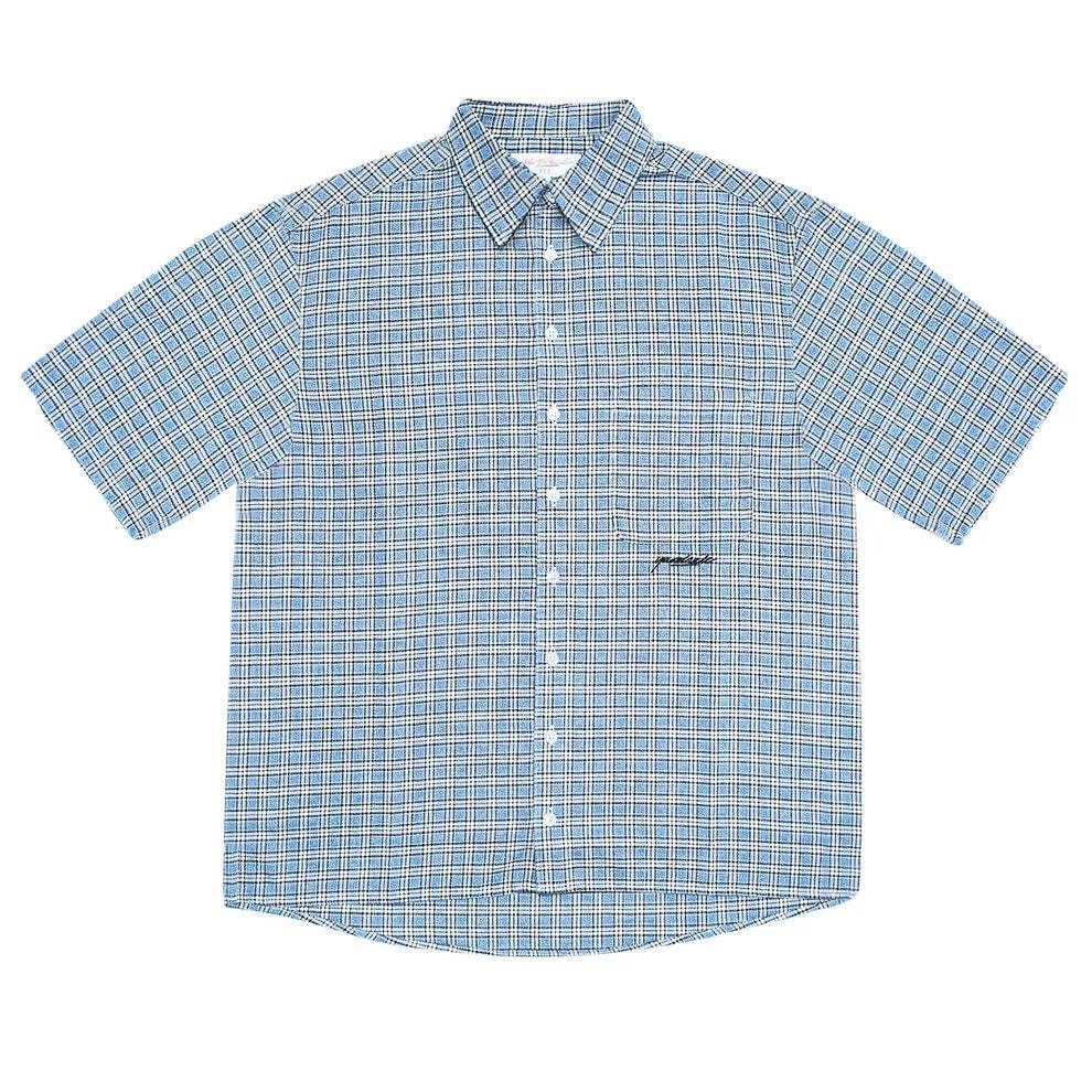 yardsale  |Other Plaid Patterns Street Style Cotton Logo Shirts